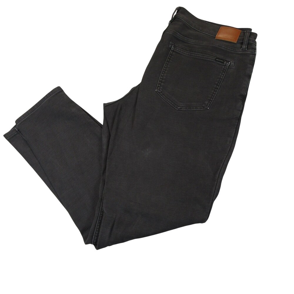 7 Diamonds Mens Jeans 38 x 32 Gray Stretch Cotton Generation 5 Pocket Straight